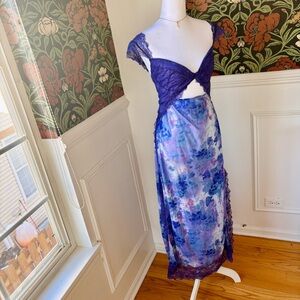 Sheer Floral Lace Night Gown 🪻